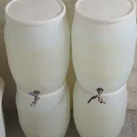 گالن 60 لیتری شیردار درحدنوتعداد 6 عدد