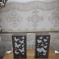 یک جفت آباژور، طرح پروانه