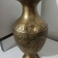 گلدان برنجی|کلکسیون اشیاء عتیقه|کرج, حیدرآباد|دیوار