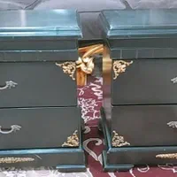 سرویس خواب چوبی دونفره از چوب گردو|تخت و سرویس خواب|دزفول, |دیوار