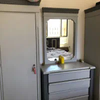 تخت و کمد و دراور همه باهم|تخت و سرویس خواب|مشهد, بهارستان|دیوار