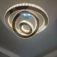 لوستر ریموت دار کهمشانی|لوستر و چراغ آویز|مشهد, اقبال|دیوار