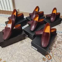 کفش کالج چرم طبیعی زیره طبی