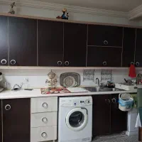 کابینت همراه با سینک و هود و گاز