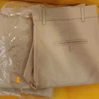 دو عدد شلوار کار کتان
