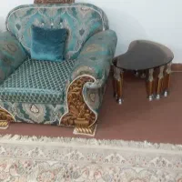 مبل ۷نفره به همراه میز وسط وعسلی|مبلمان خانگی و میز عسلی|آمل, |دیوار