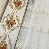 پرده تور ترک|پرده، رانر، رومیزی|ملارد, |دیوار