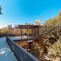 باغ‌۱۰۰۰متری جنگلی با استخر۴۰متری و تراس ۱۰۰متری|اجارهٔ کوتاه‌مدت ویلا و باغ|نیشابور, باغرود|دیوار