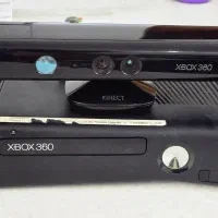 Xbox 360 Slim + Kinect + دو دسته + HDMI + بازی