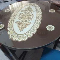 میز نهار خوری چهار نفره تمیز وکم کارکرد
