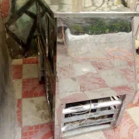 یخچال ویترینی استیل