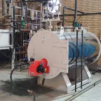 دیگ بخار /بازدید از خط تولید توسط خریدار