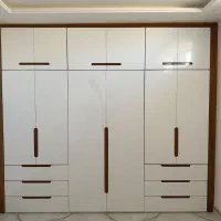 اجرا و ساخت کمدهای ریلی درب لولا(باکسی) اقساطی چکی|جاکفشی، کمد، دراور|اسلام‌شهر, شهرک قائمیه|دیوار