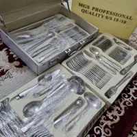 سرویس قاشق و چنگال آلمانی و یک سرویس چاقو