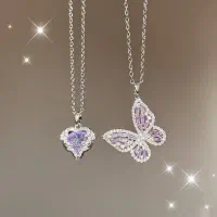 گردنبندهای استیل رنگ ثابت