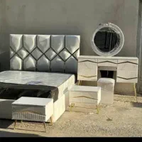 ست کامل سرویس خواب|تخت و سرویس خواب|زرندیه, |دیوار