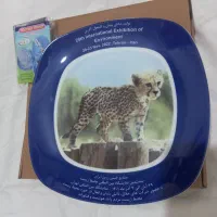 بشقاب با طرح یوزپلنگ ایرانی پیروز|صنایع دستی و سایر لوازم تزئینی|تهران, فلسطین (میدان انقلاب)|دیوار