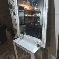 آینه.آیینه همراه با میز کنسول چوبی.اصل نو با|آینه|تهران, چیتگر شمالی|دیوار