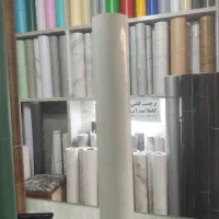 برچسب کابینت طرح سوپر هایگلاس پشت نقره ای کد 1000