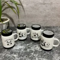 پاندا ماگ درب دار