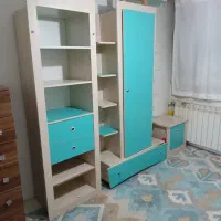 سرویس خواب کودک|تخت و سرویس خواب|رباطکریم, شهرک درخشان|دیوار