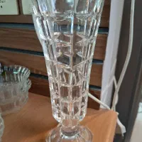 گلدان کریستال قدیمی و سنگین