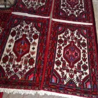 فرش دستبافت نو سالم اونیم متری فروش فوری جفتی 8