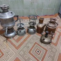 چراغ نفتی وسماور نفتی قدیمی