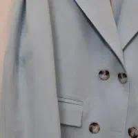 مانتو کتی کرب کش  مازراتی سه دگمه سایز۴۲ الی ۴۴|لباس|تهران, گمرک|دیوار