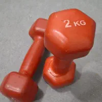 دمبل 2 کیلویی در حد نو