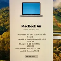 MacBook air 2019|رایانه همراه|تهران, جنت‌آباد شمالی|دیوار