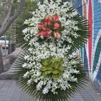 تاج گل ترحیم  ارسال رایگان