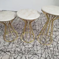 فروش میز وسط و میز عسلی 3 عدد|مبلمان خانگی و میز عسلی|قزوین, |دیوار