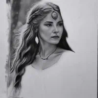 چهره سیاهقلم|تابلو، نقاشی، عکس|بندرعباس, |دیوار