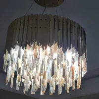 لوستر طرح ایتالیایی ،کریستالی