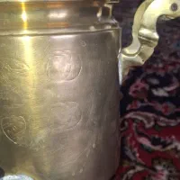 سماور ذغالی عتیقه|کلکسیون اشیاء عتیقه|سهند, |دیوار