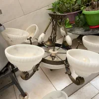 ۱ جفت لوستر ۶ شاخه