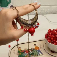 گردنبند سیاه قلم یلدا