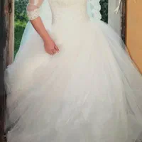 لباس عروس و تور|لباس|دلند, |دیوار