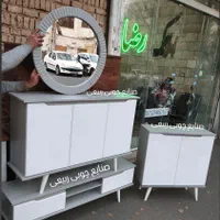آینه کنسول/ جاکفشی/میز تی وی/ ست کامل مینیمال|بوفه، ویترین، کنسول|تهران, شهرک ولیعصر جنوبی|دیوار