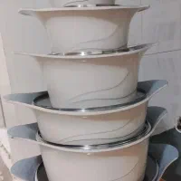 سرویس قابلمه 6پارچه در حد نو