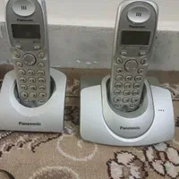 ۲ عدد تلفن  پاناسونیک با هم|تلفن رومیزی|مشهد, طلاب|دیوار