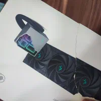 سی پی یو 14900k مادربرد Rog z690 کولر depcol Lt720