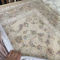 فرش کرم نسکافه ای ۱۵۰۰ شونه