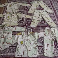 لباس سربازی جمع3دست فرنچ وشلوار سایز 42.43 درحدنو