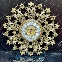 ساعت دیواری  پخش ملزومات برنجی برنزی