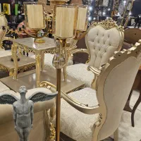 آباژور لوستر کنار سالنی 4 شعله|چراغ خواب و آباژور|مشهد, توس (بلوار توس)|دیوار