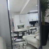 آینه قدی چراغ دار نو