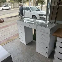 میز آرایش ۱۳ کشو دستگیره الماسه پاف صندلی|جاکفشی، کمد، دراور|شهریار, شهریار|دیوار