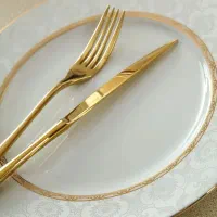سرویس چینی زرین ۱۲ نفره نو
